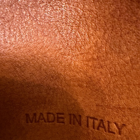 Luxurious Pratesi Firenze Italian Leather Collodi Small Tote Made in Italy - Picture 6 of 11